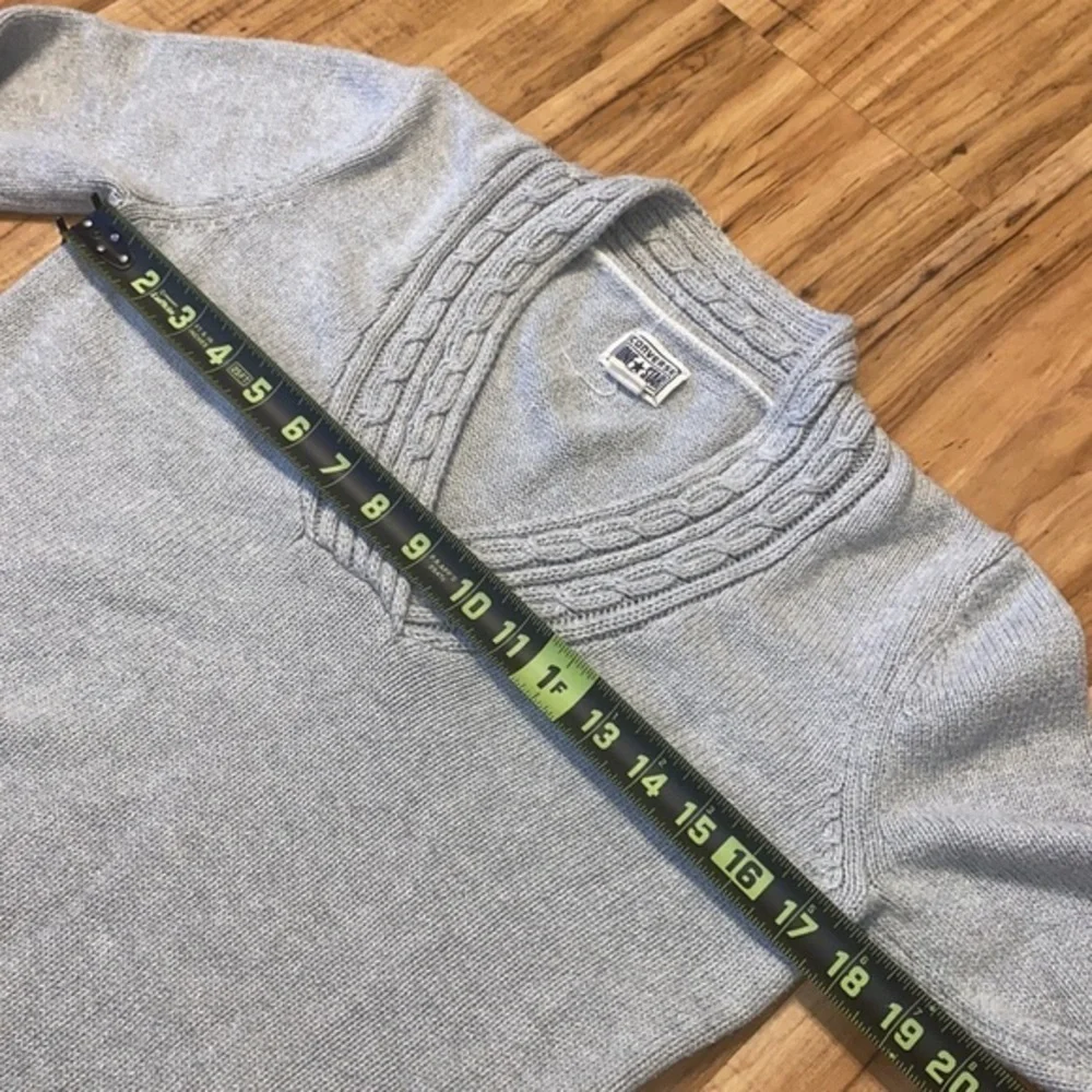 Converse Sweater V-Neck women’s large gray